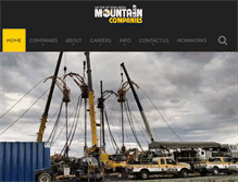 Tablet Screenshot of mountainoilfield.com